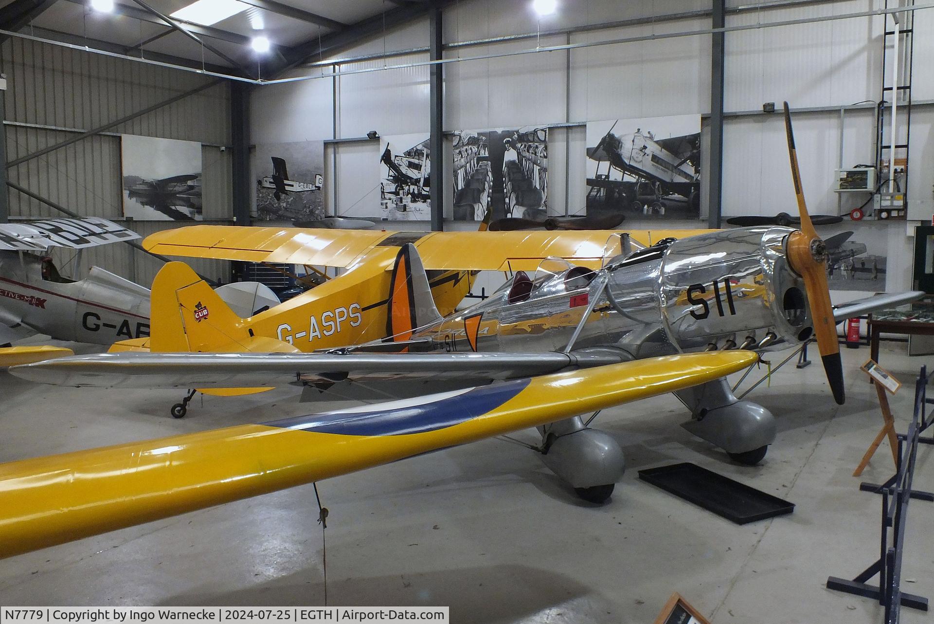 N7779, 1940 Ryan Aeronautical ST-A C/N 476, Ryan ST-A at the Shuttleworth Collection, Biggleswade