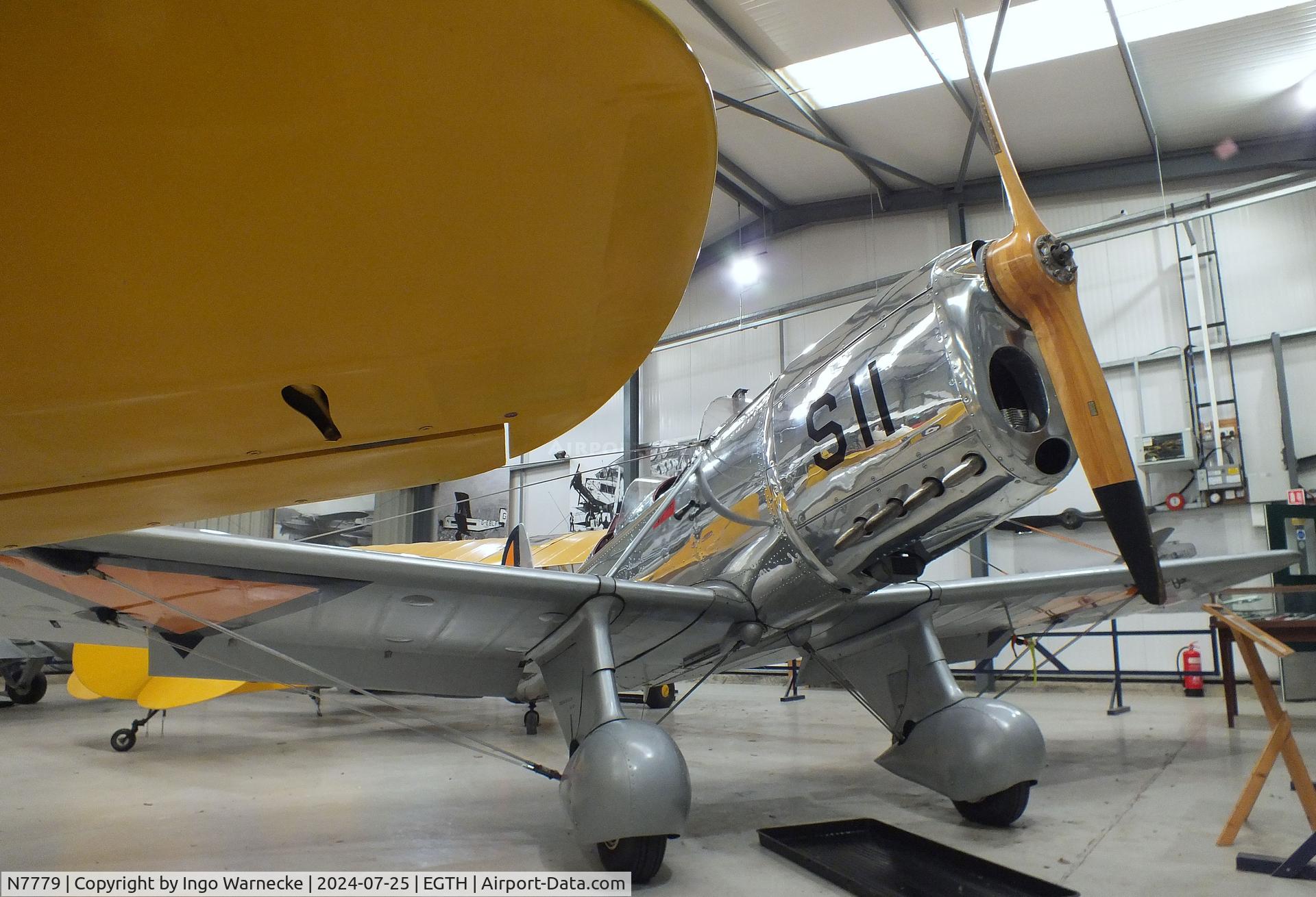 N7779, 1940 Ryan Aeronautical ST-A C/N 476, Ryan ST-A at the Shuttleworth Collection, Biggleswade