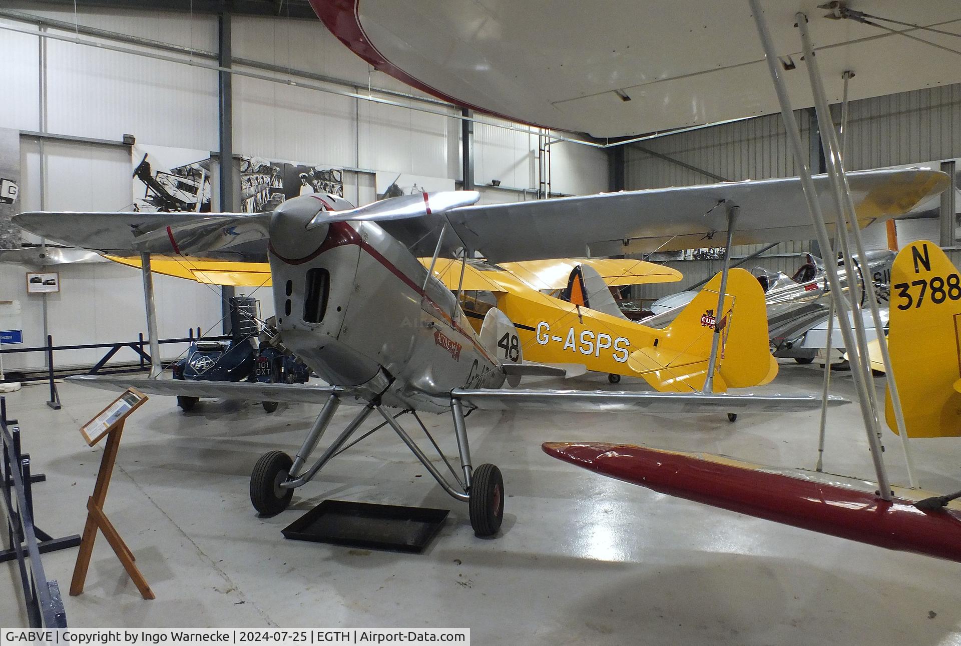 G-ABVE, 1932 Arrow Active 2 C/N 2, Arrow Active 2 at the Shuttleworth Collection, Biggleswade