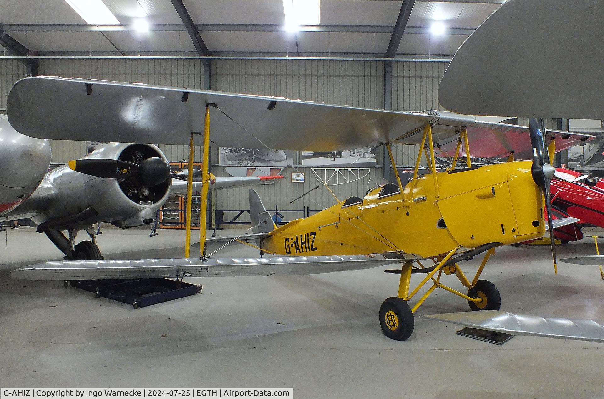 G-AHIZ, 1944 De Havilland DH-82A Tiger Moth II C/N 4610, De Havilland D.H.82A Tiger Moth II at the Shuttleworth Collection, Biggleswade