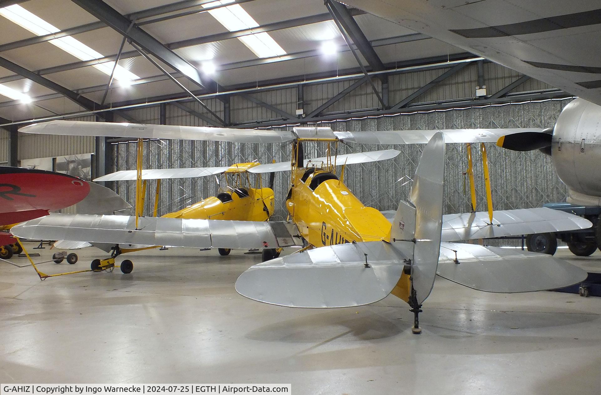 G-AHIZ, 1944 De Havilland DH-82A Tiger Moth II C/N 4610, De Havilland D.H.82A Tiger Moth II at the Shuttleworth Collection, Biggleswade