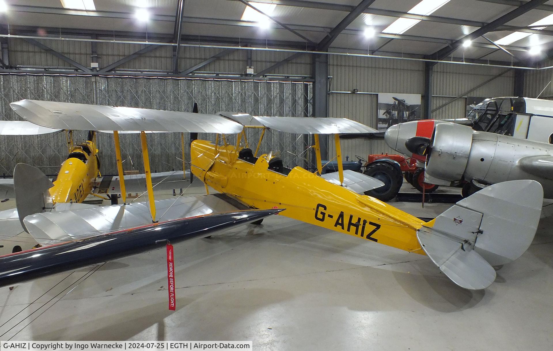 G-AHIZ, 1944 De Havilland DH-82A Tiger Moth II C/N 4610, De Havilland D.H.82A Tiger Moth II at the Shuttleworth Collection, Biggleswade