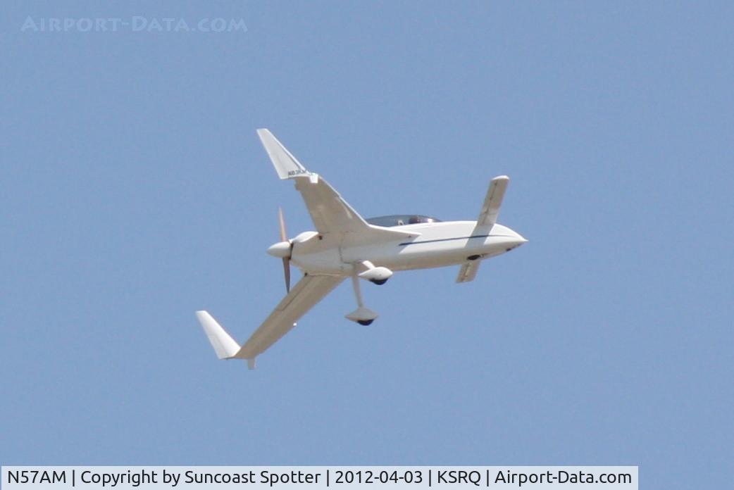 N57AM, 1993 Rutan Long-EZ C/N 1792, Rutan EZ at SRQ