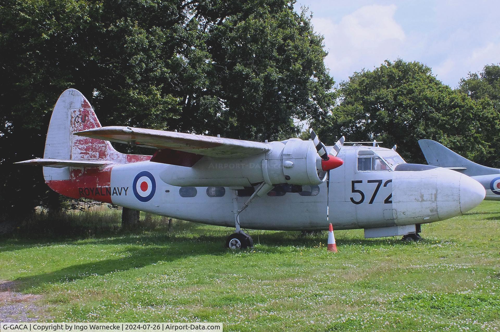G-GACA, 1952 Percival P-57 Sea Prince T1 C/N P57/58, Percival Sea Prince T1 at the Gatwick Aviation Museum, Charlwood
