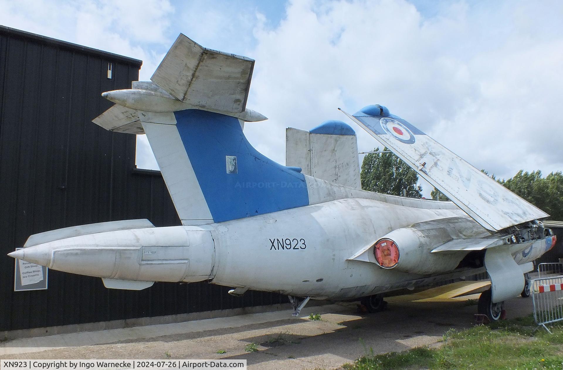 XN923, 1962 Blackburn Buccaneer S.1 C/N B3-03-61, Blackburn Buccaneer S1 at the Gatwick Aviation Museum, Charlwood