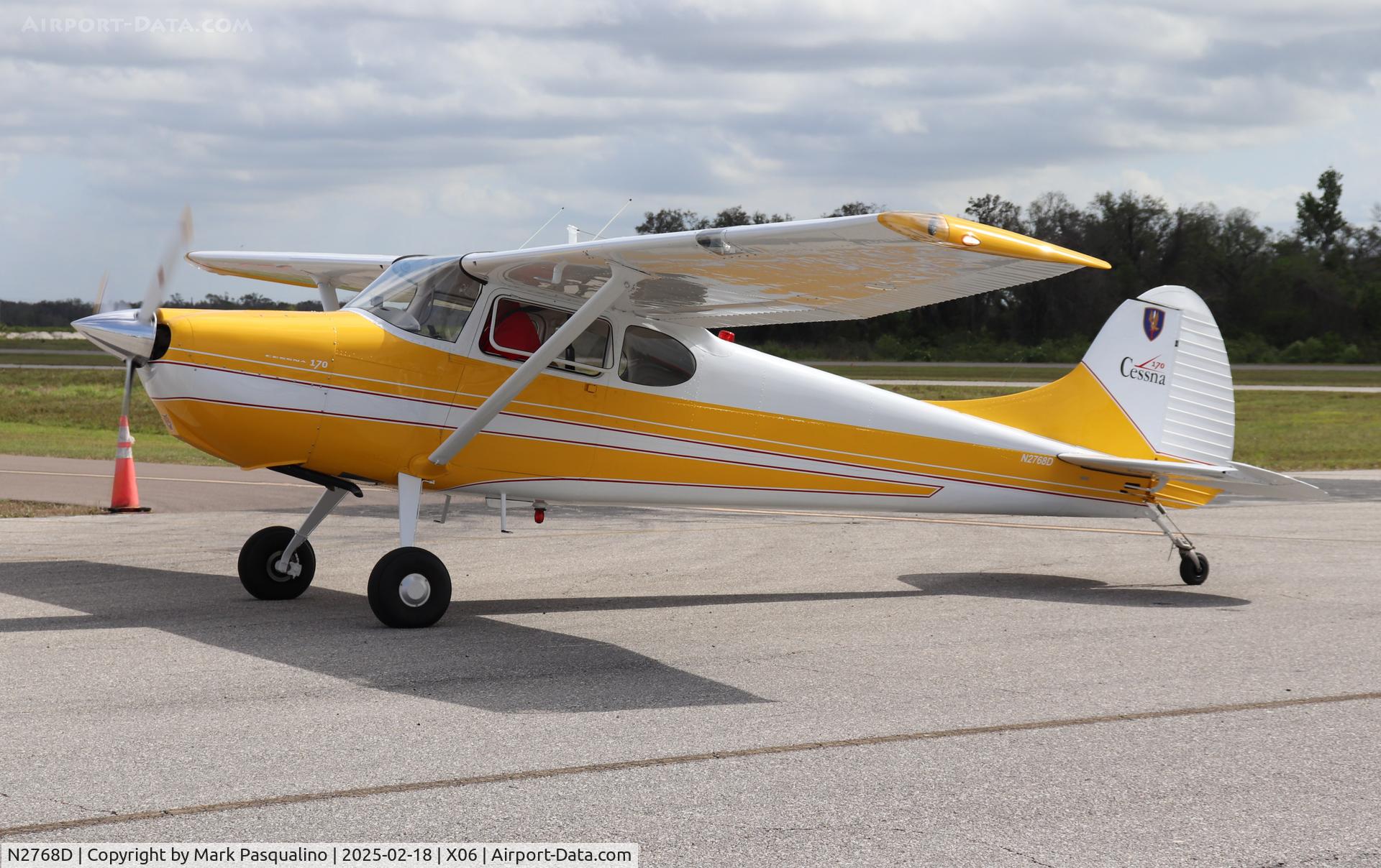 N2768D, 1952 Cessna 170B C/N 25310, Cessna 170B