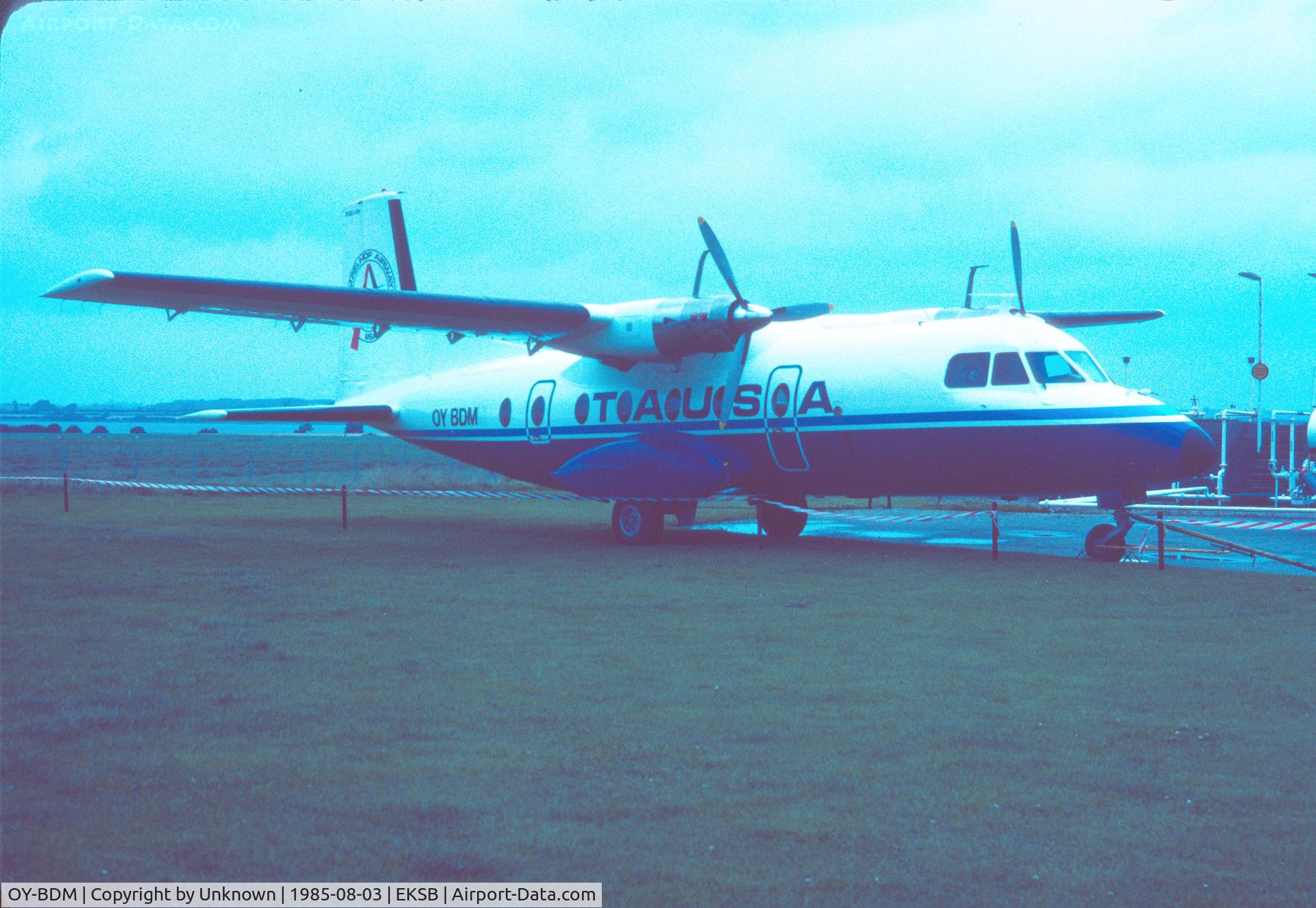 OY-BDM, 1967 Nord 262A-21 C/N 34, Sønderborg 3.8.1985