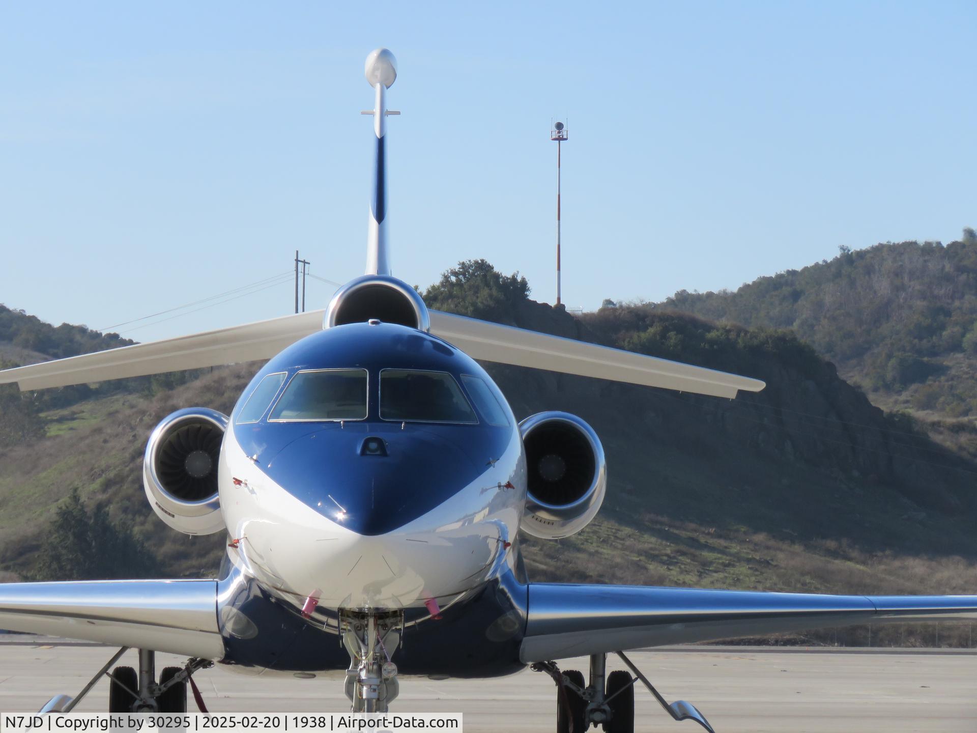 N7JD, 2008 Dassault Falcon 7X C/N 052, Triple P&WC PC307A