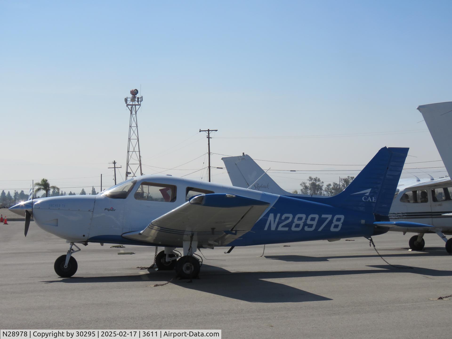 N28978, 2019 Piper Aircraft Company PA-28-181 C/N 2881280, Parked