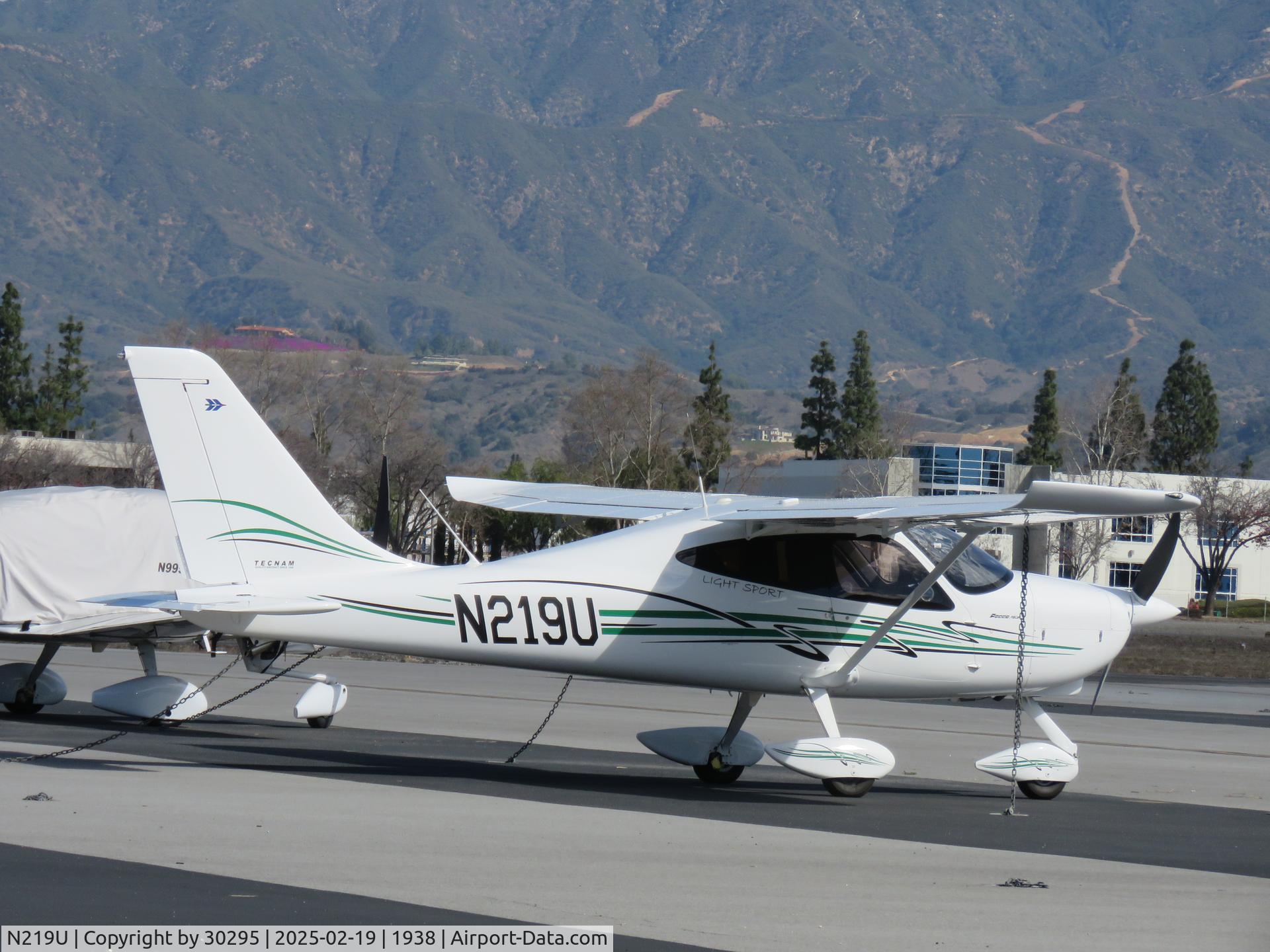 N219U, 2024 Tecnam P-2008 C/N 219, Parked