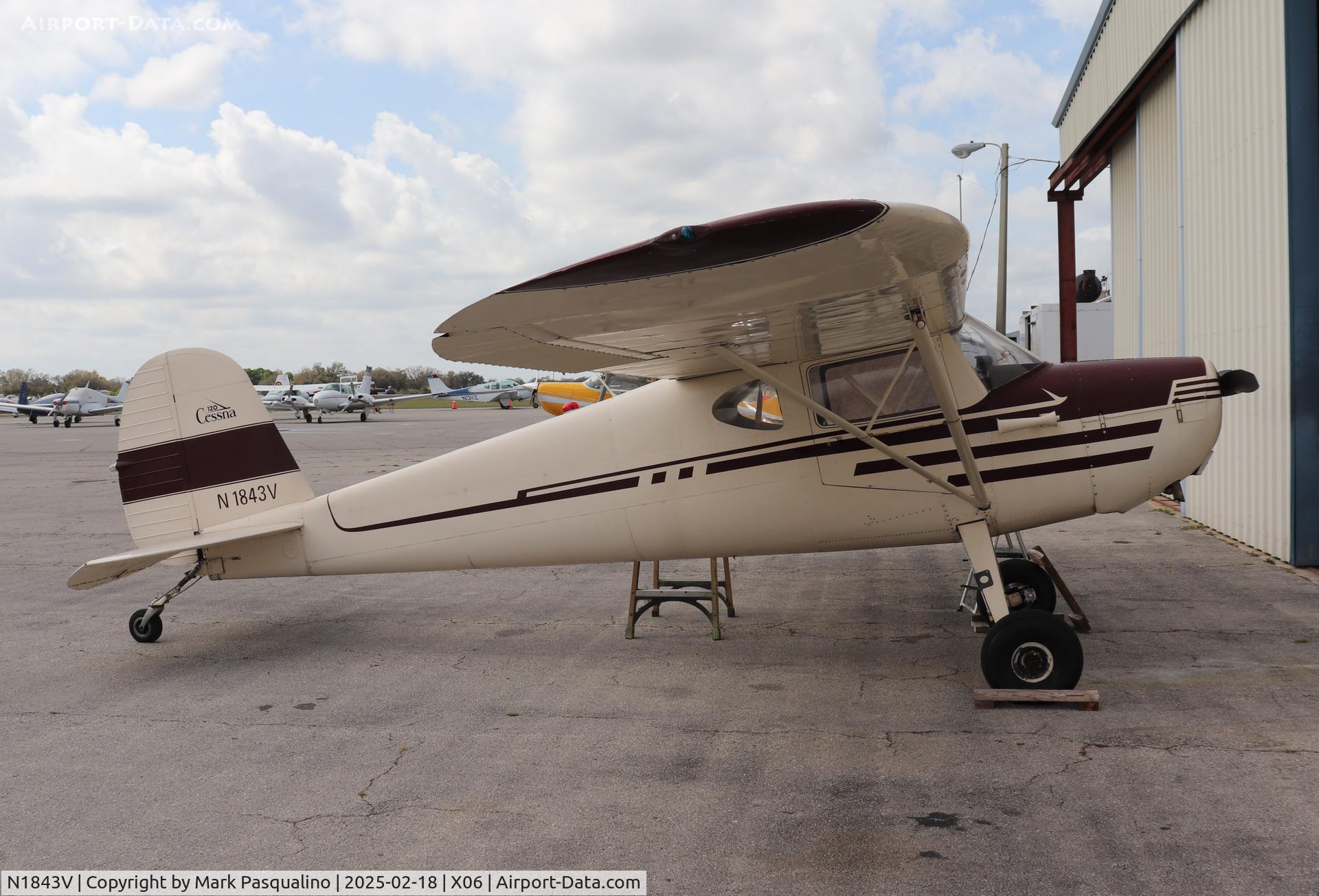 N1843V, 1947 Cessna 120 C/N 14096, Cessna 120