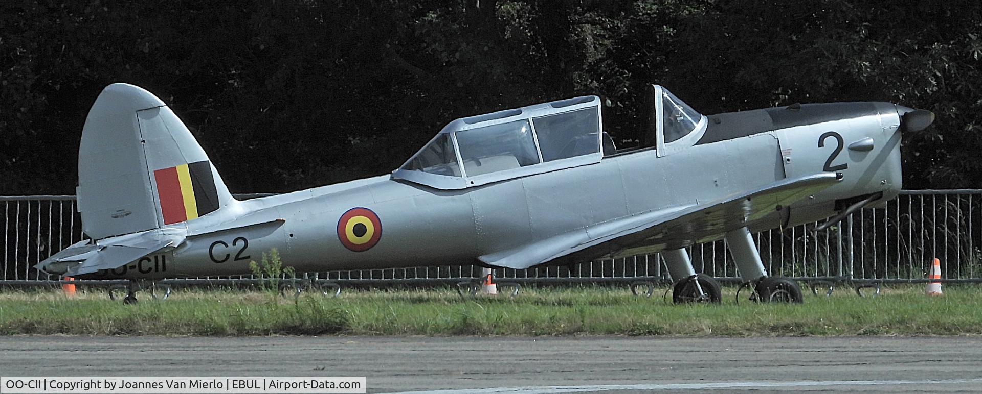 OO-CII, 1950 De Havilland DHC-1 Chipmunk Mk22 C/N C1/0104, Ursel