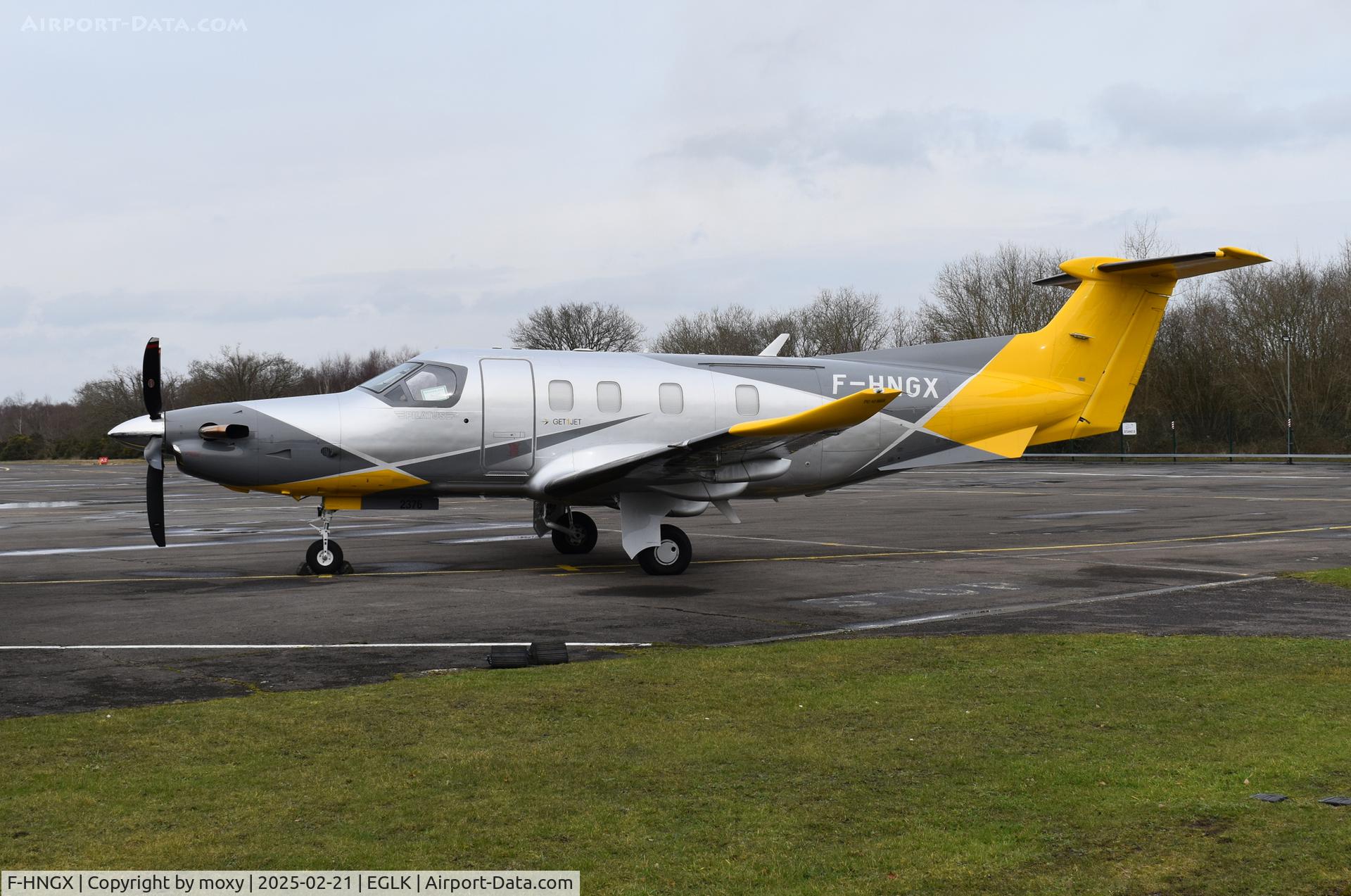 F-HNGX, 2024 Pilatus PC-12/47E NGX C/N 2376, Pilatus PC-12/47E NGX at Blackbushe.