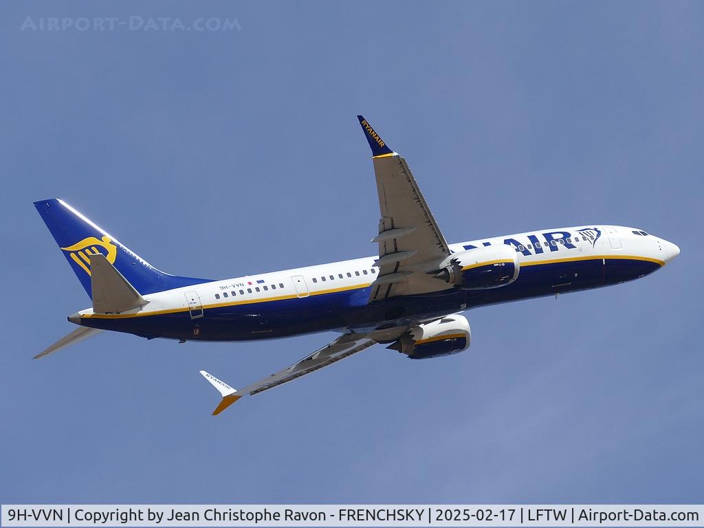 9H-VVN, Boeing 737-8 MAX C/N 67100, FR1350