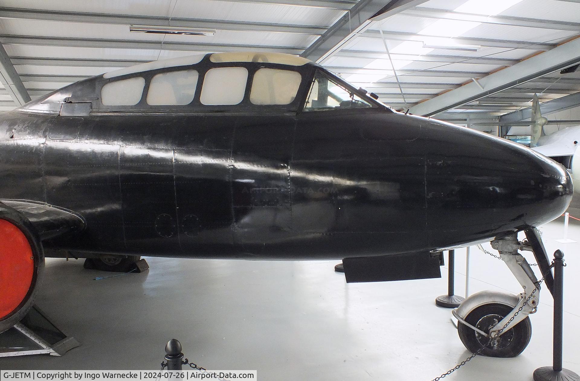 G-JETM, 1949 Gloster Meteor T.7 C/N Not found G-JETM/VZ638, Gloster Meteor T7 at the Gatwick Aviation Museum, Charlwood