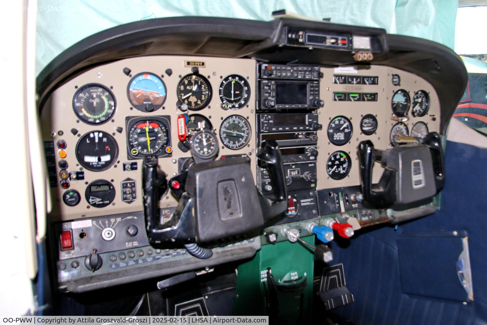 OO-PWW, Cessna 182P Skylane C/N 182-61095, LHSA - Szentkirályszabadja Airport, Hungary