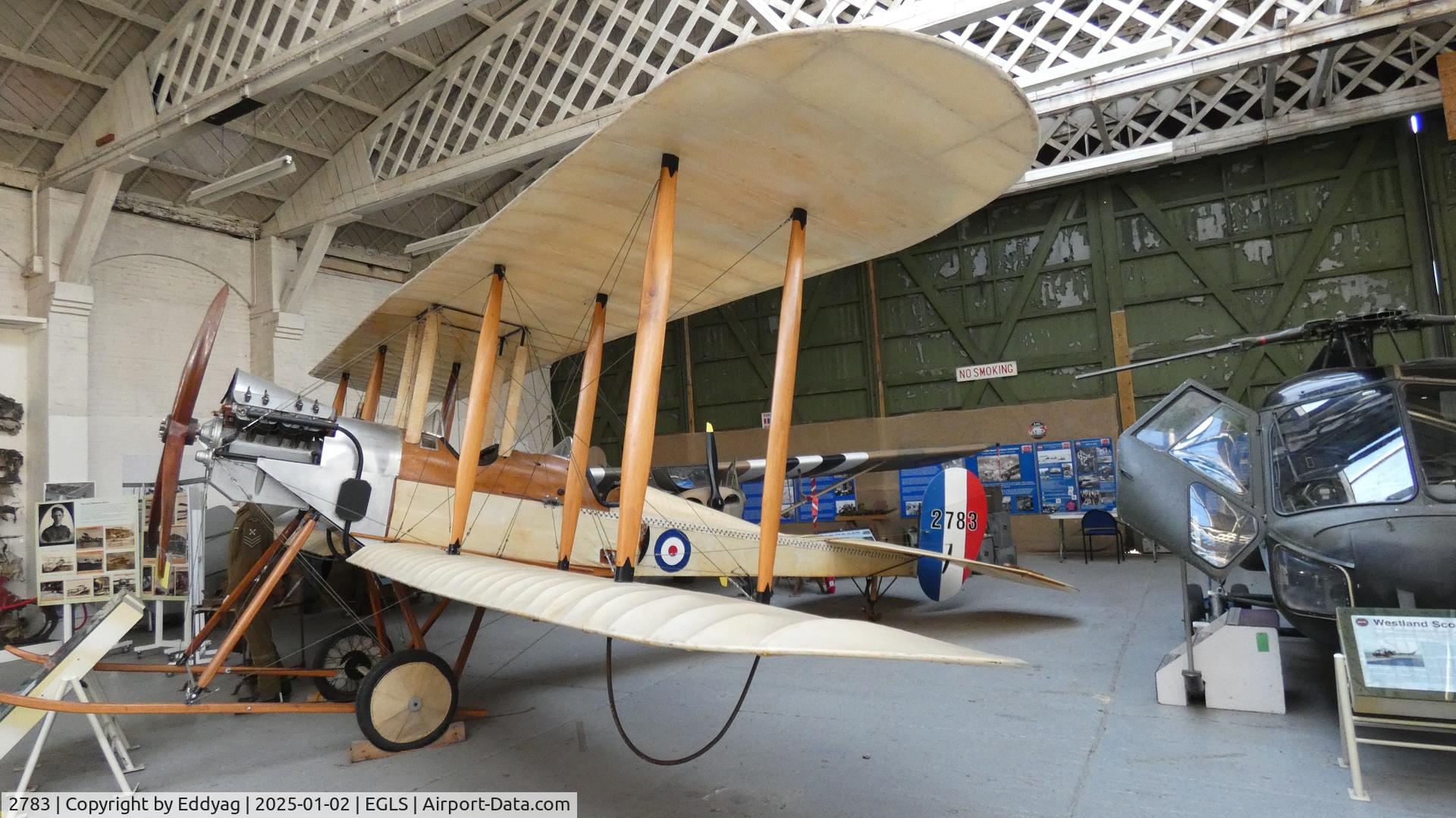 2783, Royal Aircraft Factory Be-2b Replica C/N None, Boscome Down Aviation Collection