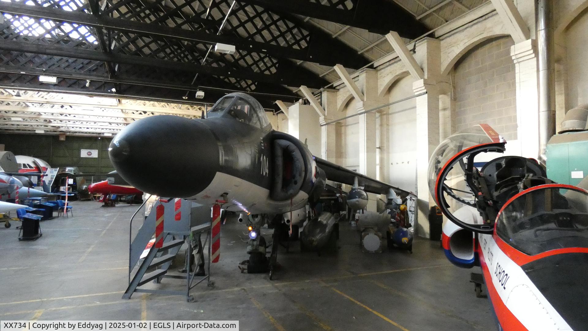 XX734, 1974 Sepecat Jaguar GR.1 C/N S.31, Boscome Down Aviation Collection