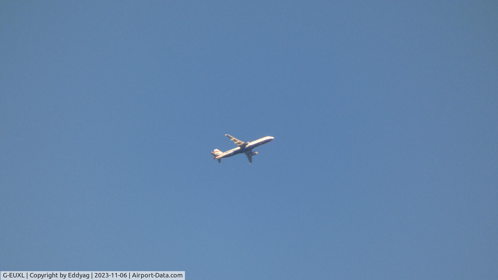 G-EUXL, 2007 Airbus A321-231 C/N 3254, BA Euroflyer