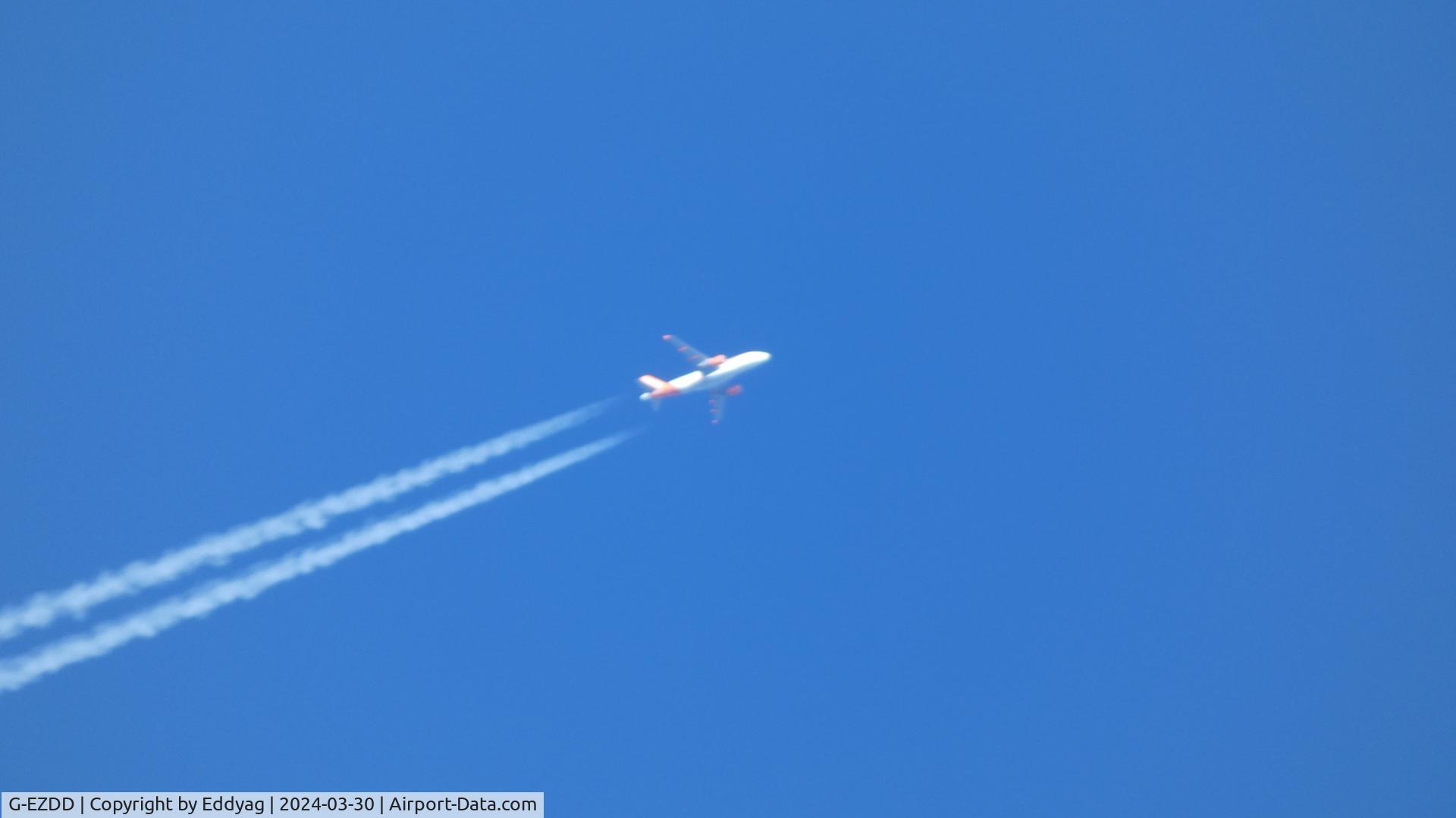 G-EZDD, 2008 Airbus A319-111 C/N 3442, easyJet