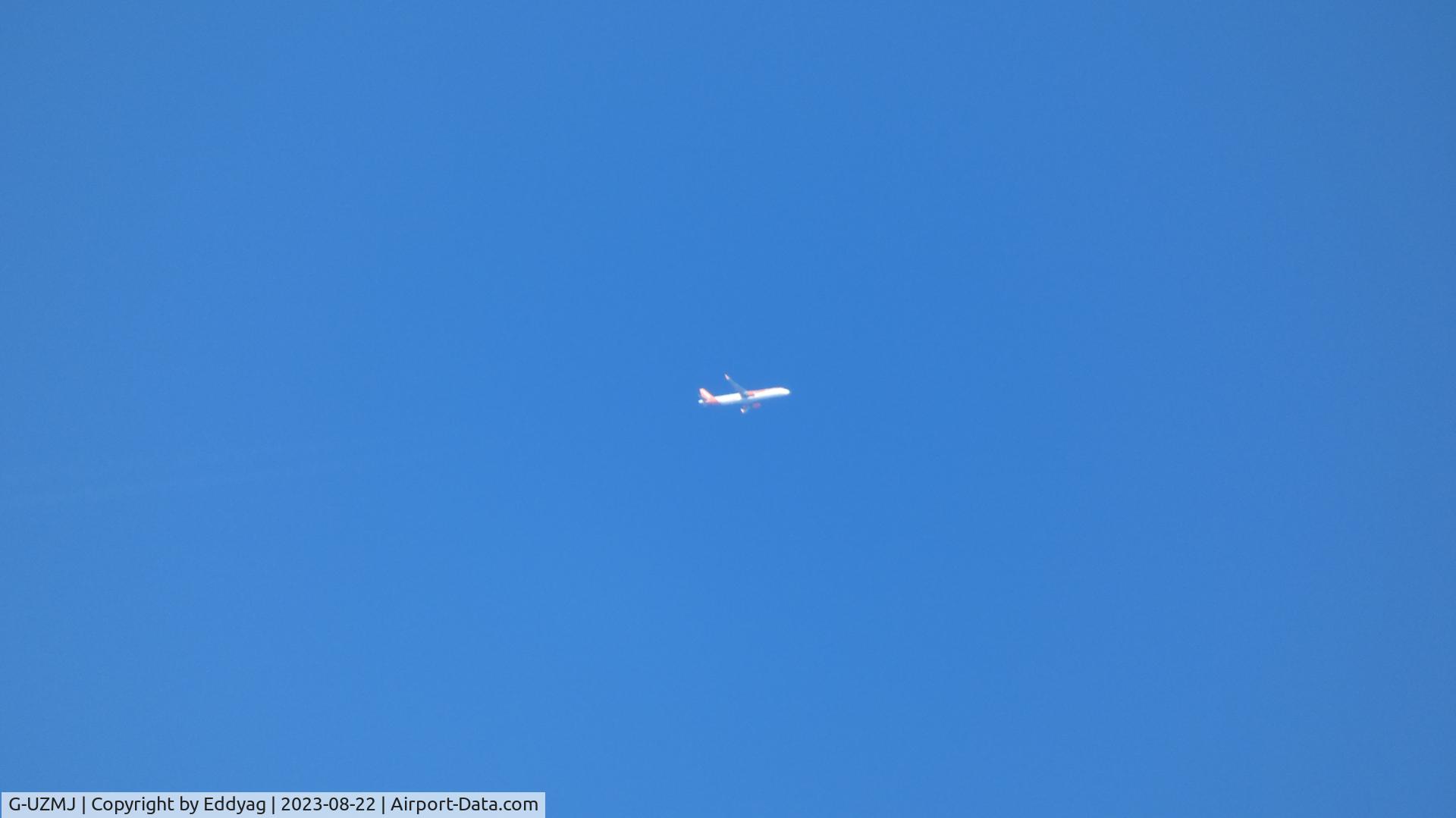 G-UZMJ, 2020 Airbus A321-251NX C/N 9468, easyJet
