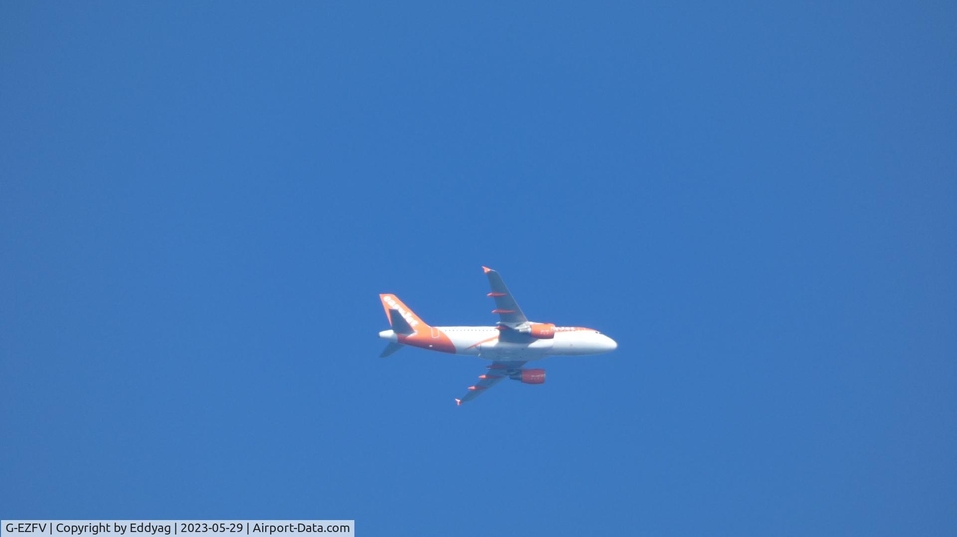 G-EZFV, 2010 Airbus A319-111 C/N 4327, easyJet