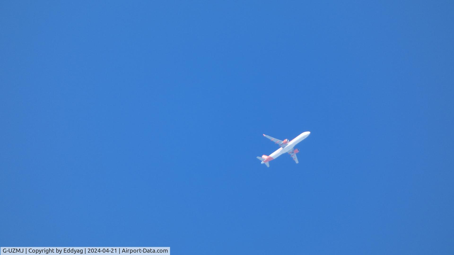 G-UZMJ, 2020 Airbus A321-251NX C/N 9468, easyJet