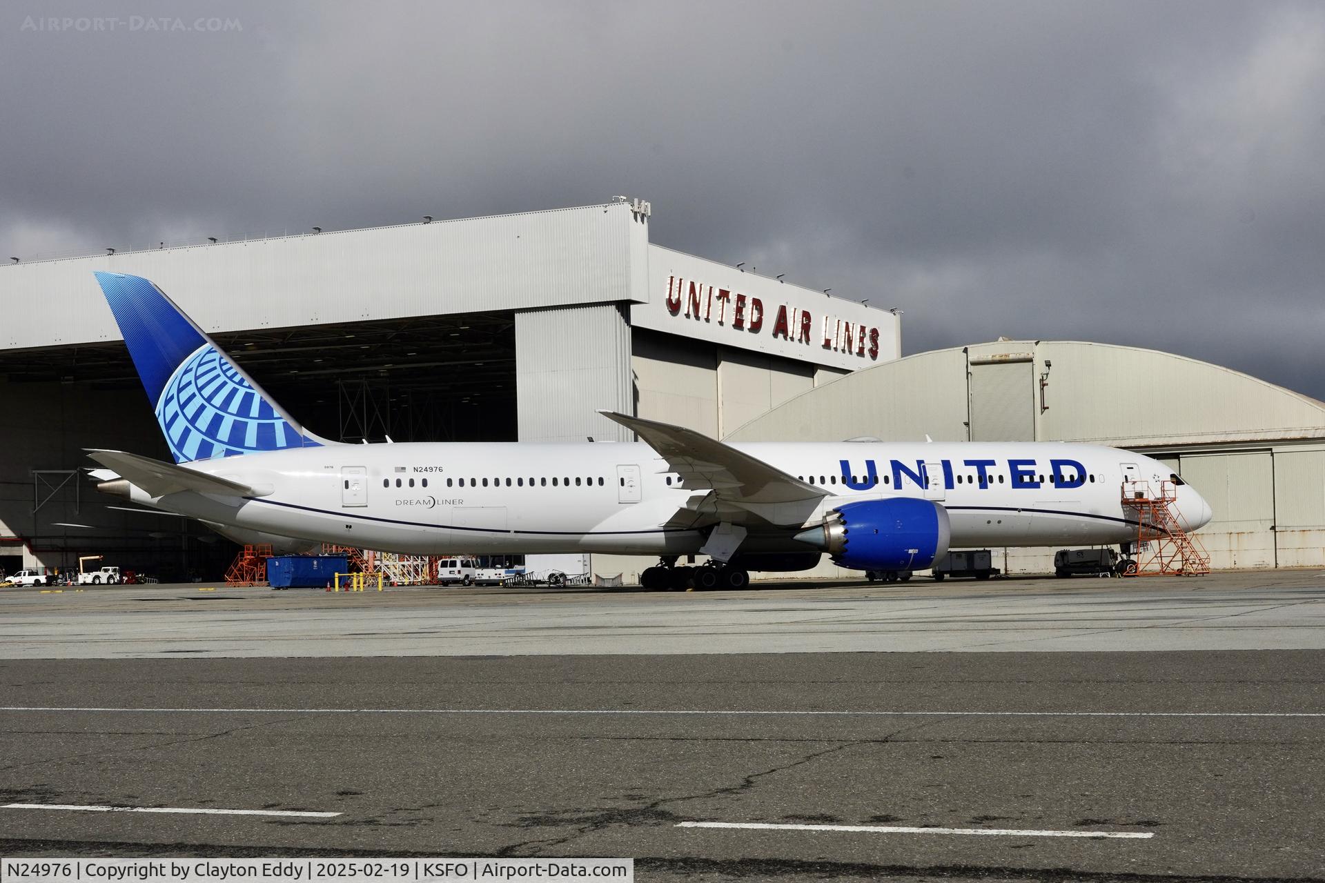 N24976, 2020 Boeing 787-9 Dreamliner Dreamliner C/N 66135, SFO 2025