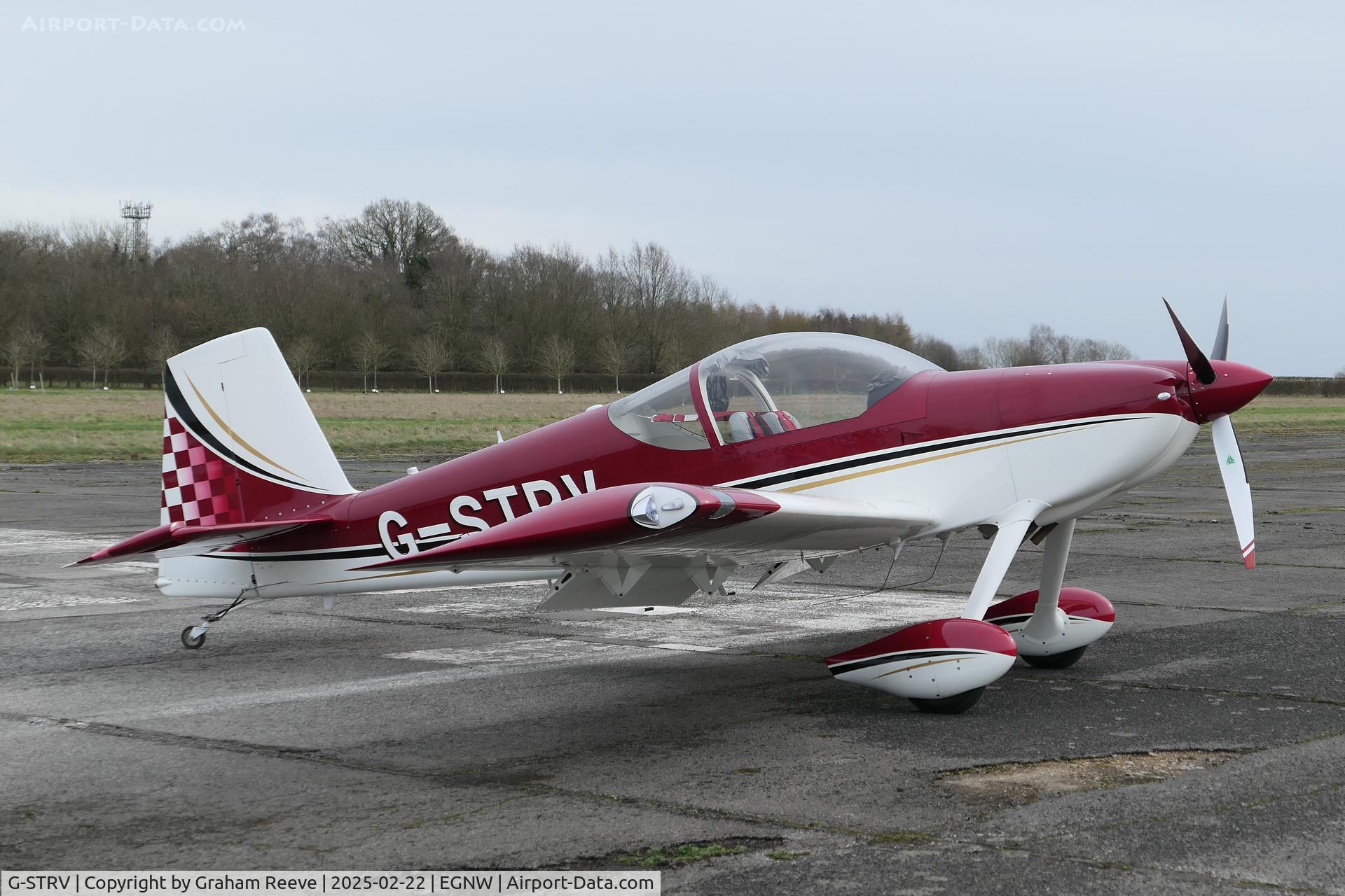 G-STRV, 2019 Vans RV-14 C/N LAA 393-15500, Parked at Wickenby.