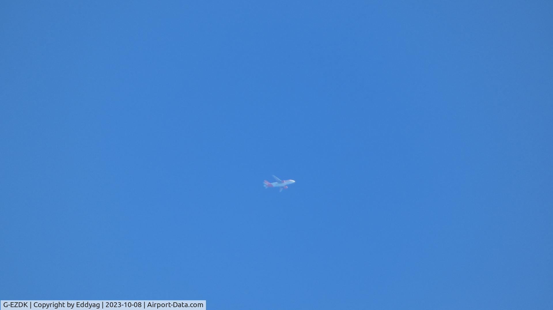 G-EZDK, 2008 Airbus A319-111 C/N 3555, easyJet