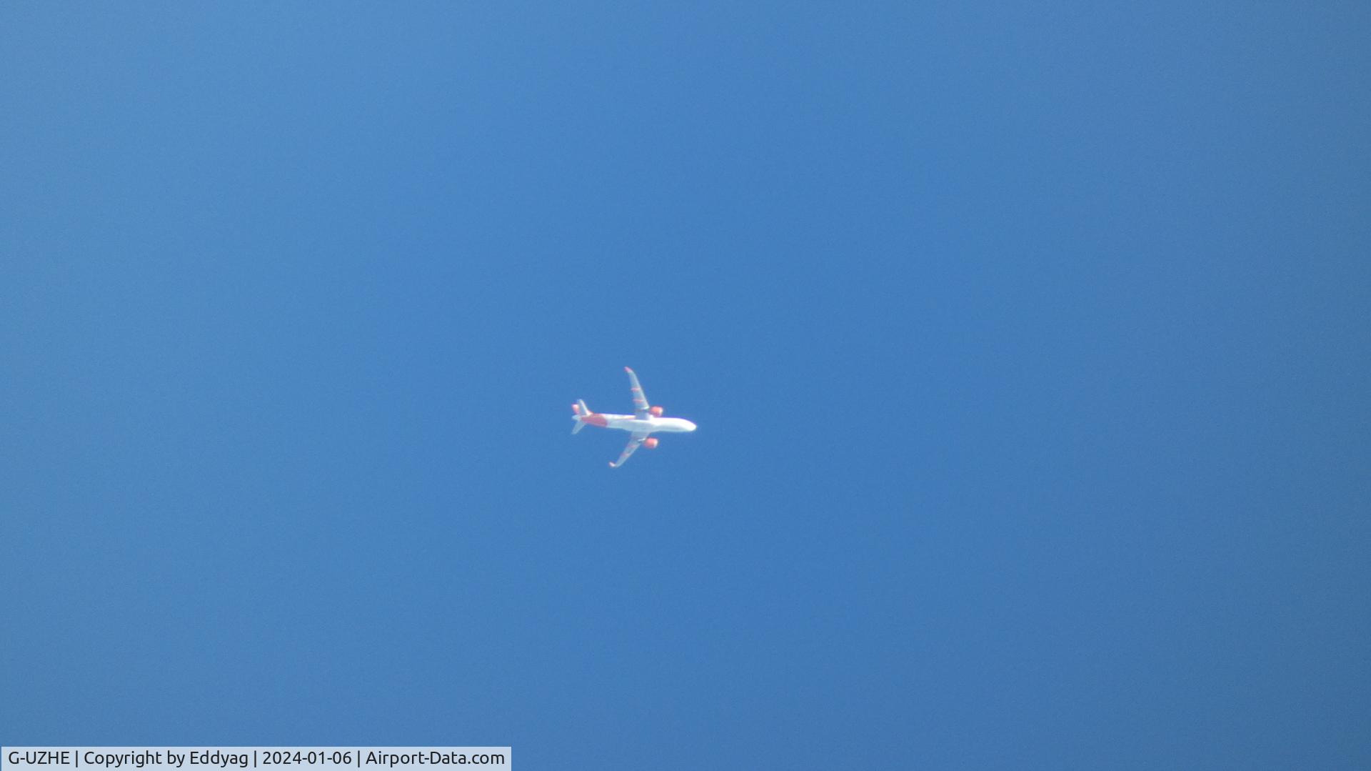 G-UZHE, 2018 Airbus A320-251N C/N 8110, easyJet