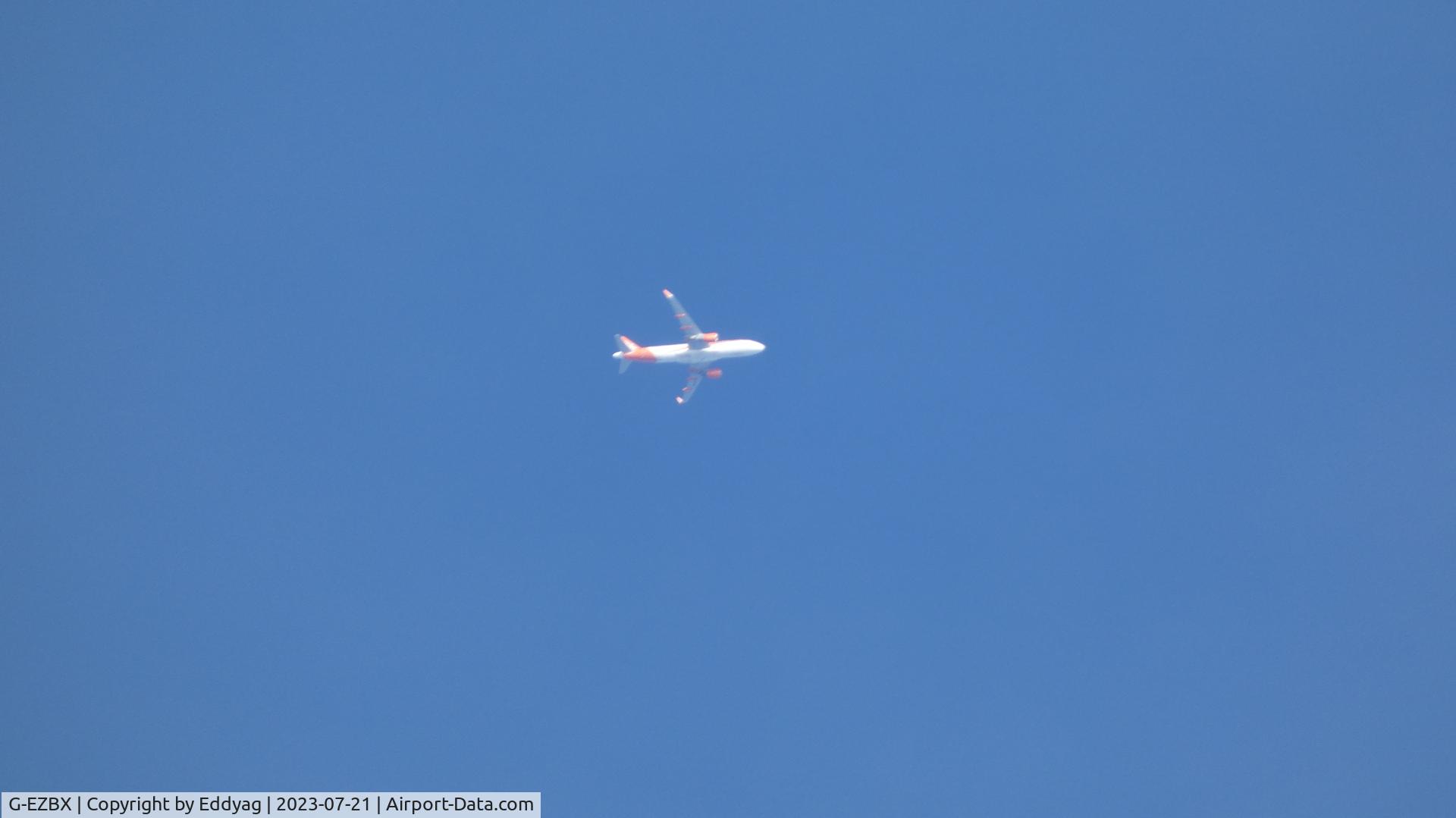 G-EZBX, 2007 Airbus A319-111 C/N 3137, easyJet