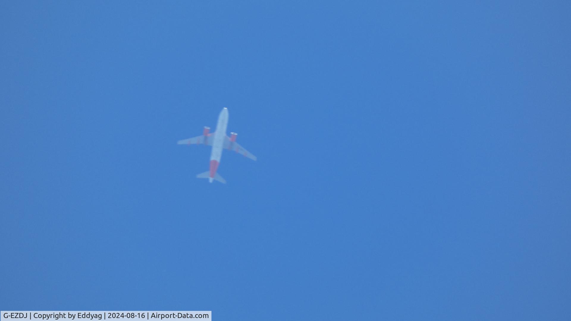 G-EZDJ, 2008 Airbus A319-111 C/N 3544, easyJet