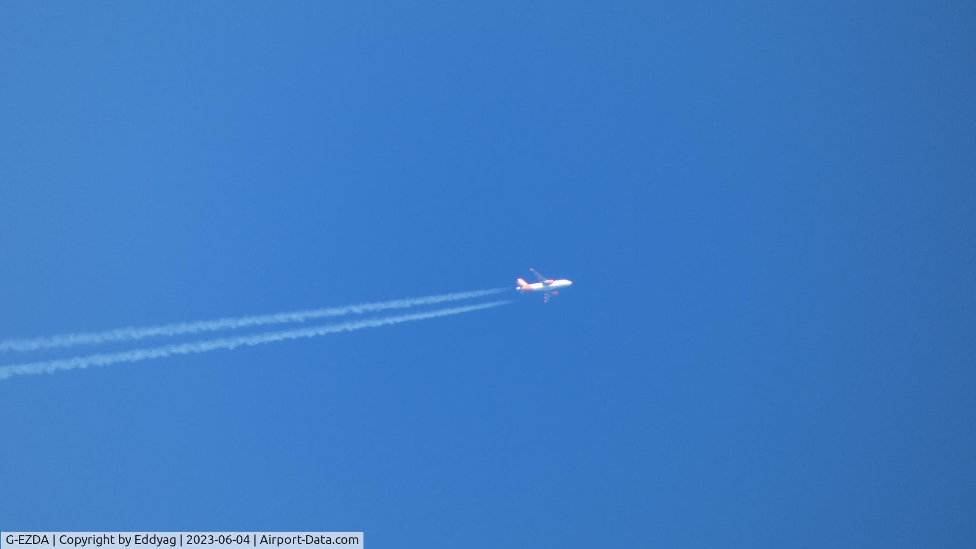 G-EZDA, 2008 Airbus A319-111 C/N 3413, easyJet