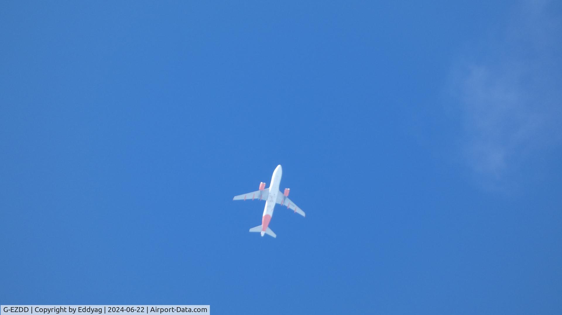 G-EZDD, 2008 Airbus A319-111 C/N 3442, easyJet