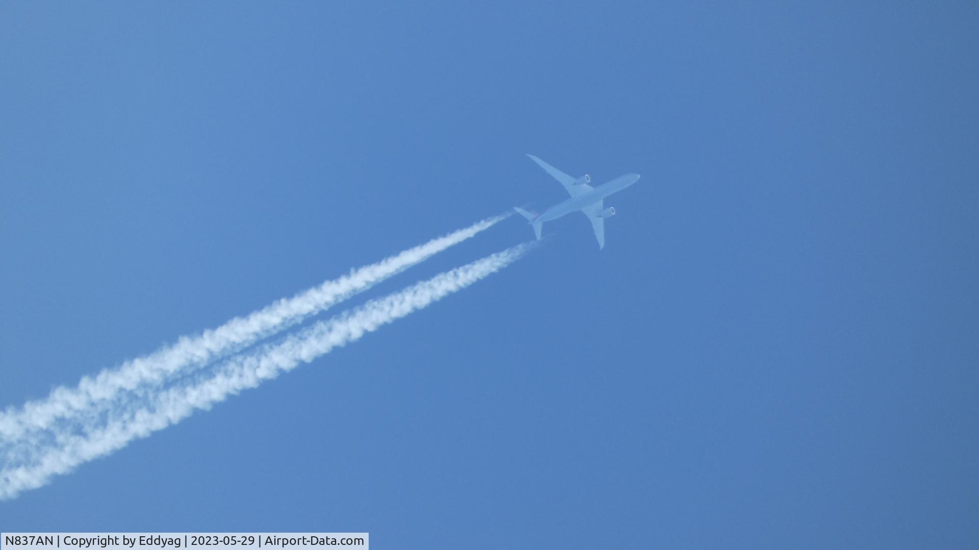 N837AN, 2018 Boeing 787-9 Dreamliner Dreamliner C/N 40658, American Airlines