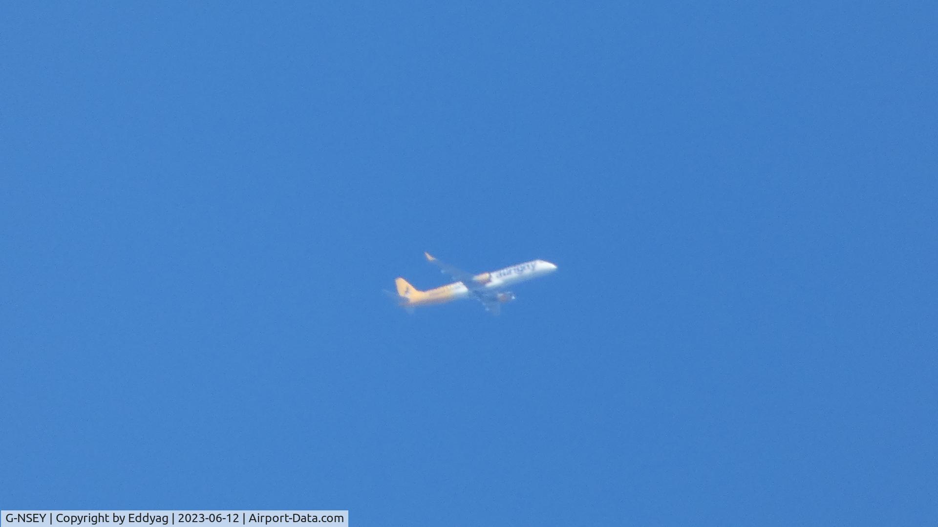 G-NSEY, 2014 Embraer 195STD (ERJ-190-200STD) C/N 19000671, Aurigny Air Services