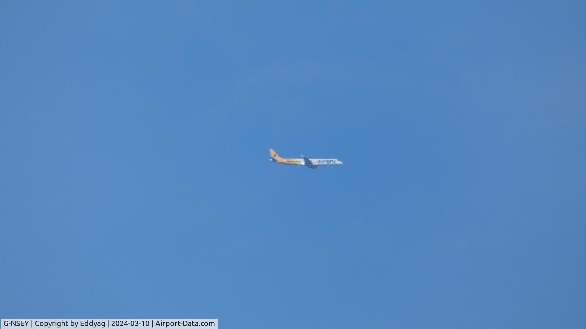 G-NSEY, 2014 Embraer 195STD (ERJ-190-200STD) C/N 19000671, Aurigny Air Services