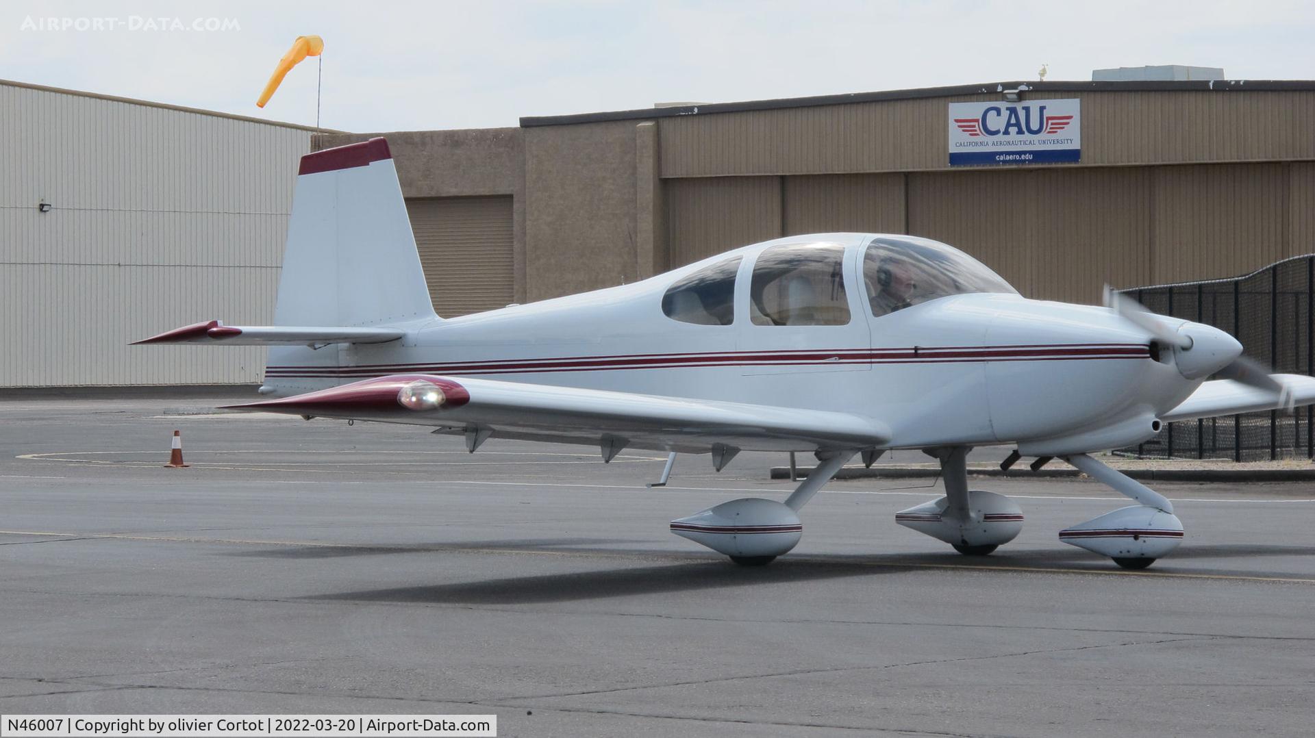 N46007, 2008 Vans RV-10 C/N 549702, march 2022
