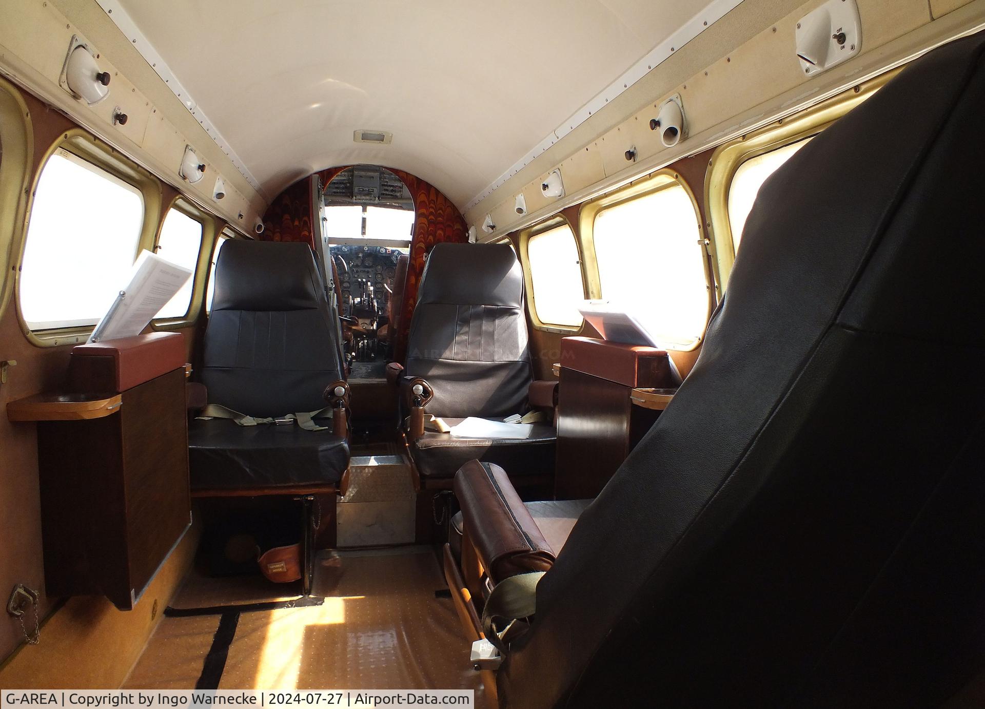 G-AREA, 1961 De Havilland DH-104 Dove 8 C/N 04520, De Havilland D.H.104 Dove 8 at the De Havilland Aircraft Museum, London Colney #i