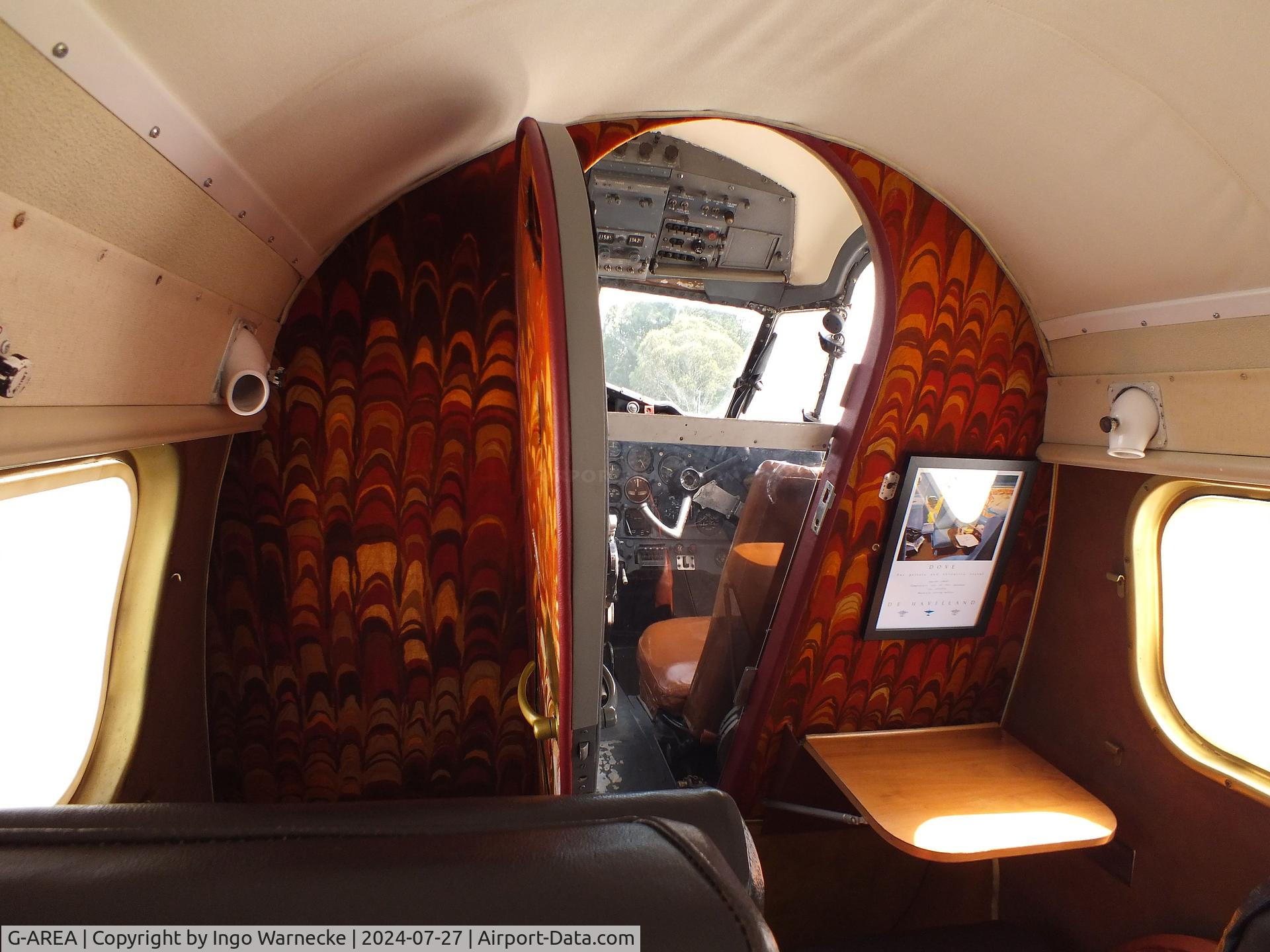 G-AREA, 1961 De Havilland DH-104 Dove 8 C/N 04520, De Havilland D.H.104 Dove 8 at the De Havilland Aircraft Museum, London Colney #i