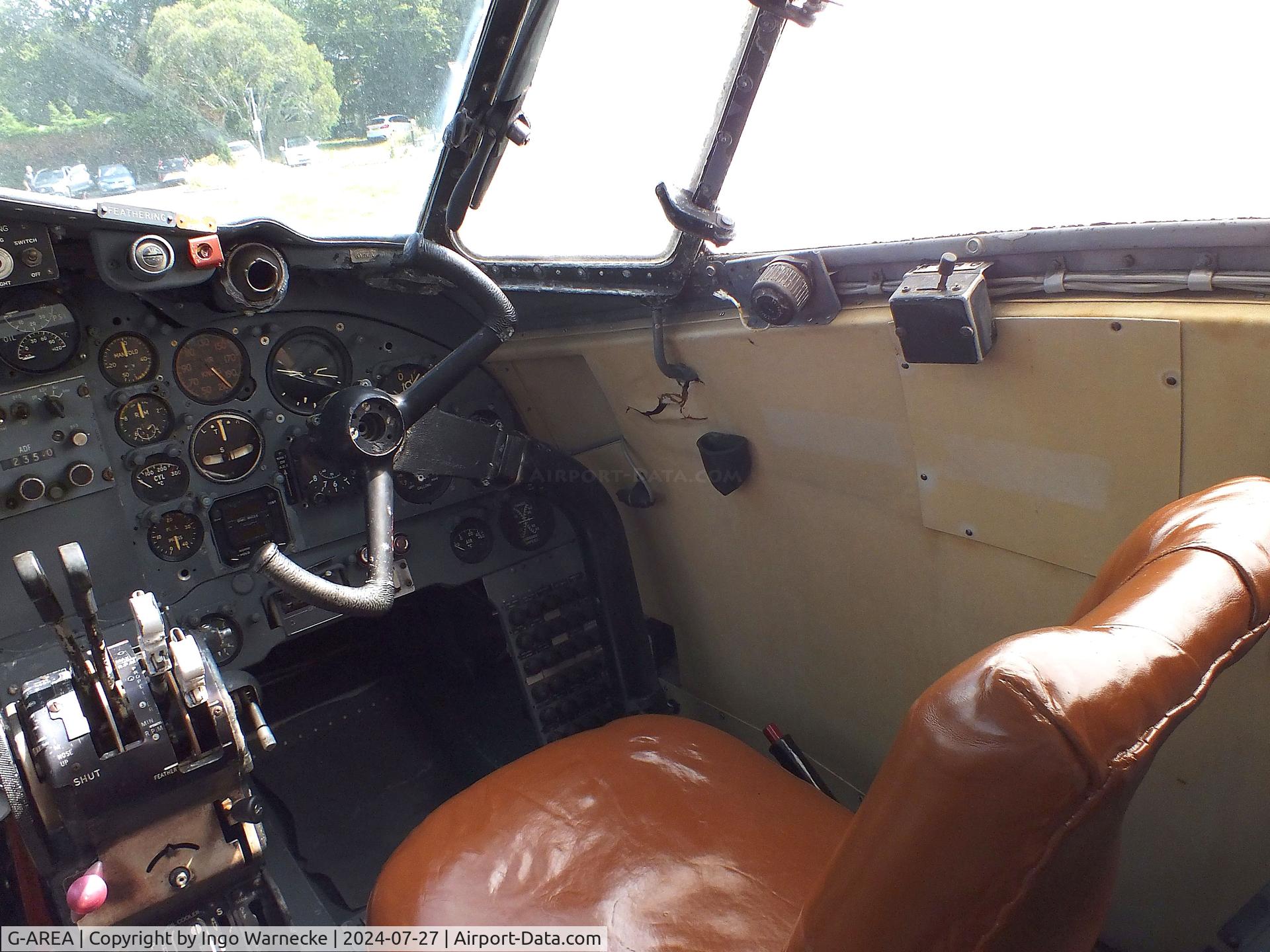 G-AREA, 1961 De Havilland DH-104 Dove 8 C/N 04520, De Havilland D.H.104 Dove 8 at the De Havilland Aircraft Museum, London Colney #c