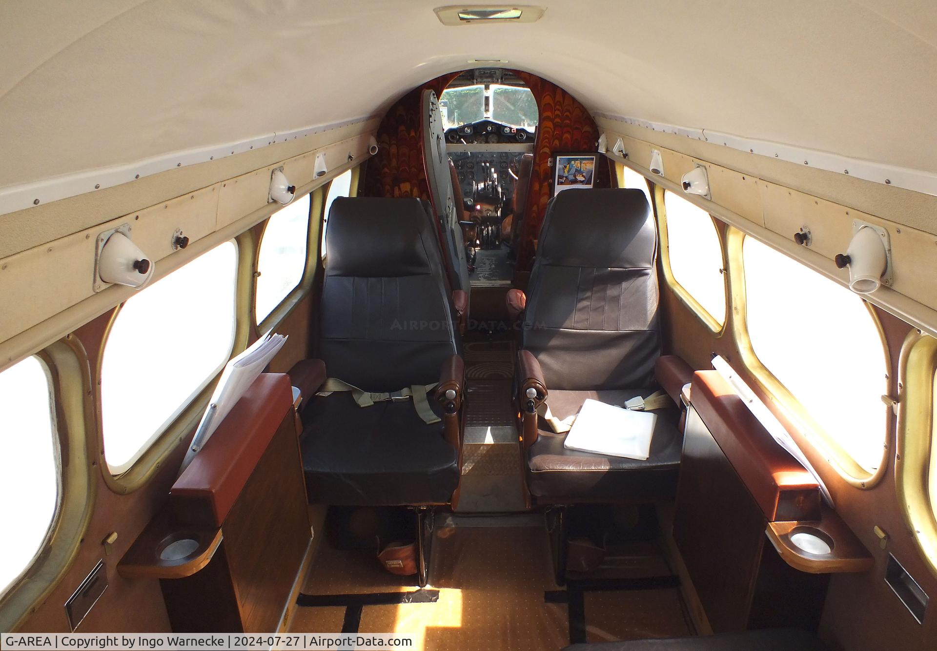 G-AREA, 1961 De Havilland DH-104 Dove 8 C/N 04520, De Havilland D.H.104 Dove 8 at the De Havilland Aircraft Museum, London Colney #i