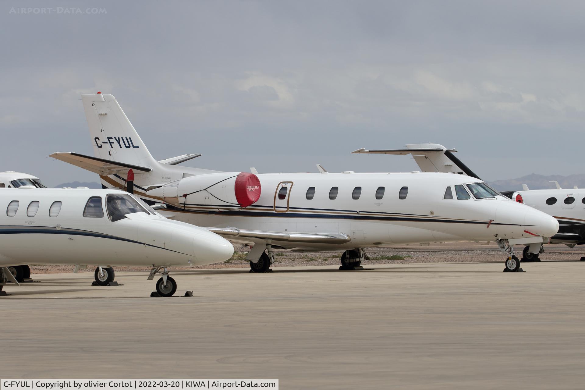 C-FYUL, 2007 Cessna 560XLS Citation Excel C/N 560-5691, march 2022