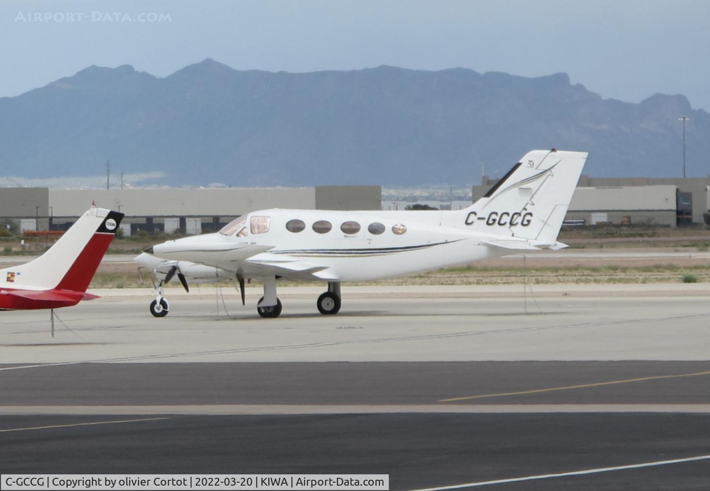 C-GCCG, 1974 Cessna 414 Chancellor C/N 414-0526, march 2022
