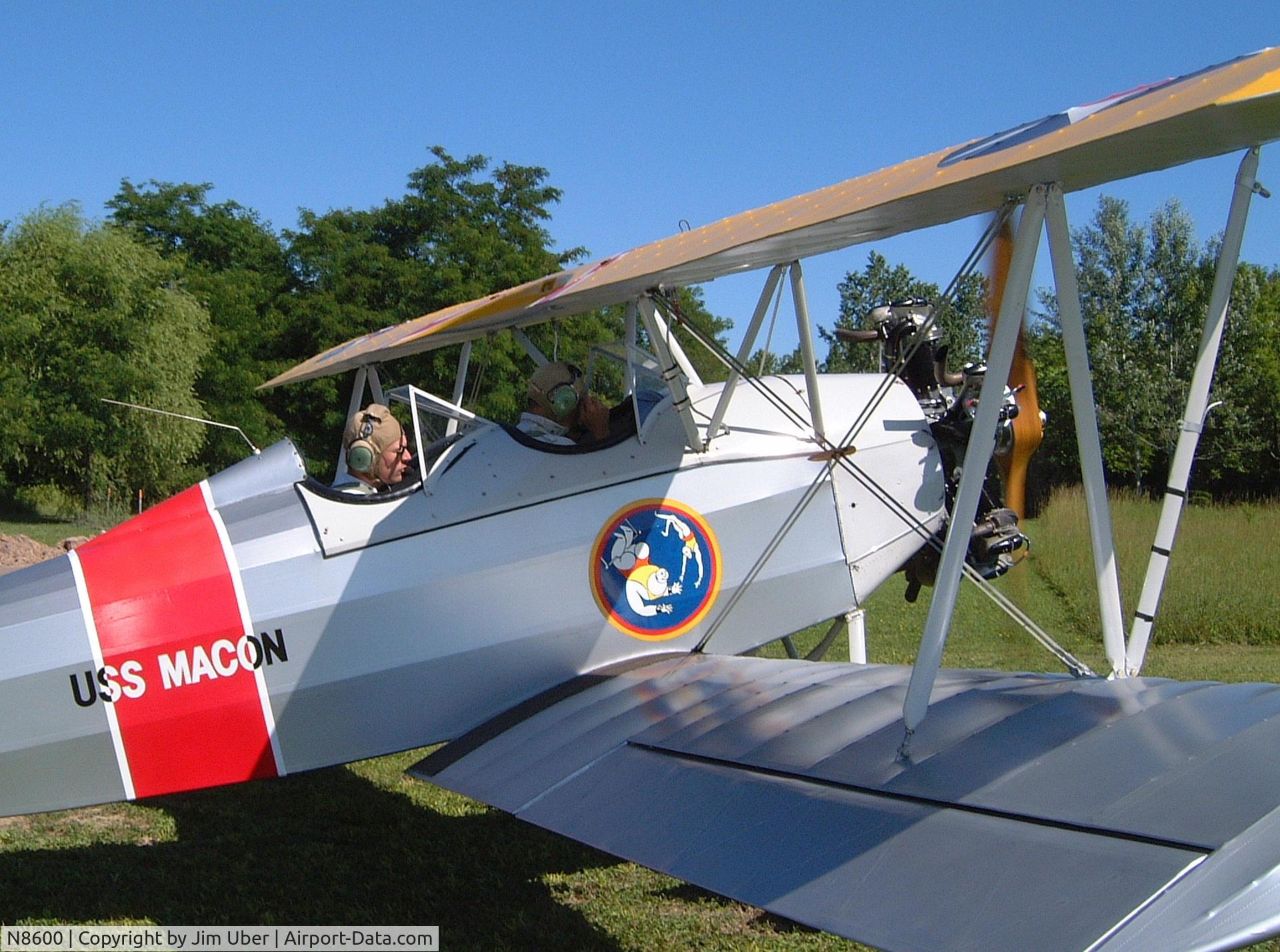 N8600, 1929 Fleet Model 1 C/N 14, NC8600 at Colonial Village Airport