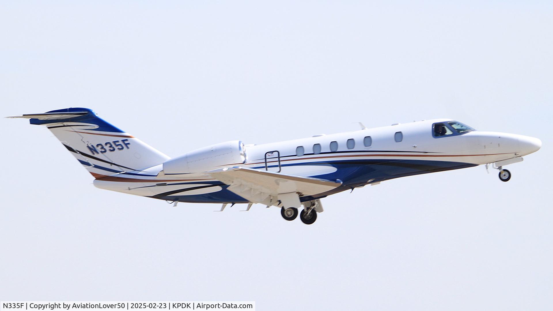 N335F, 2014 Cessna 525C CitationJet CJ4 C/N 525C-0161, CJ4