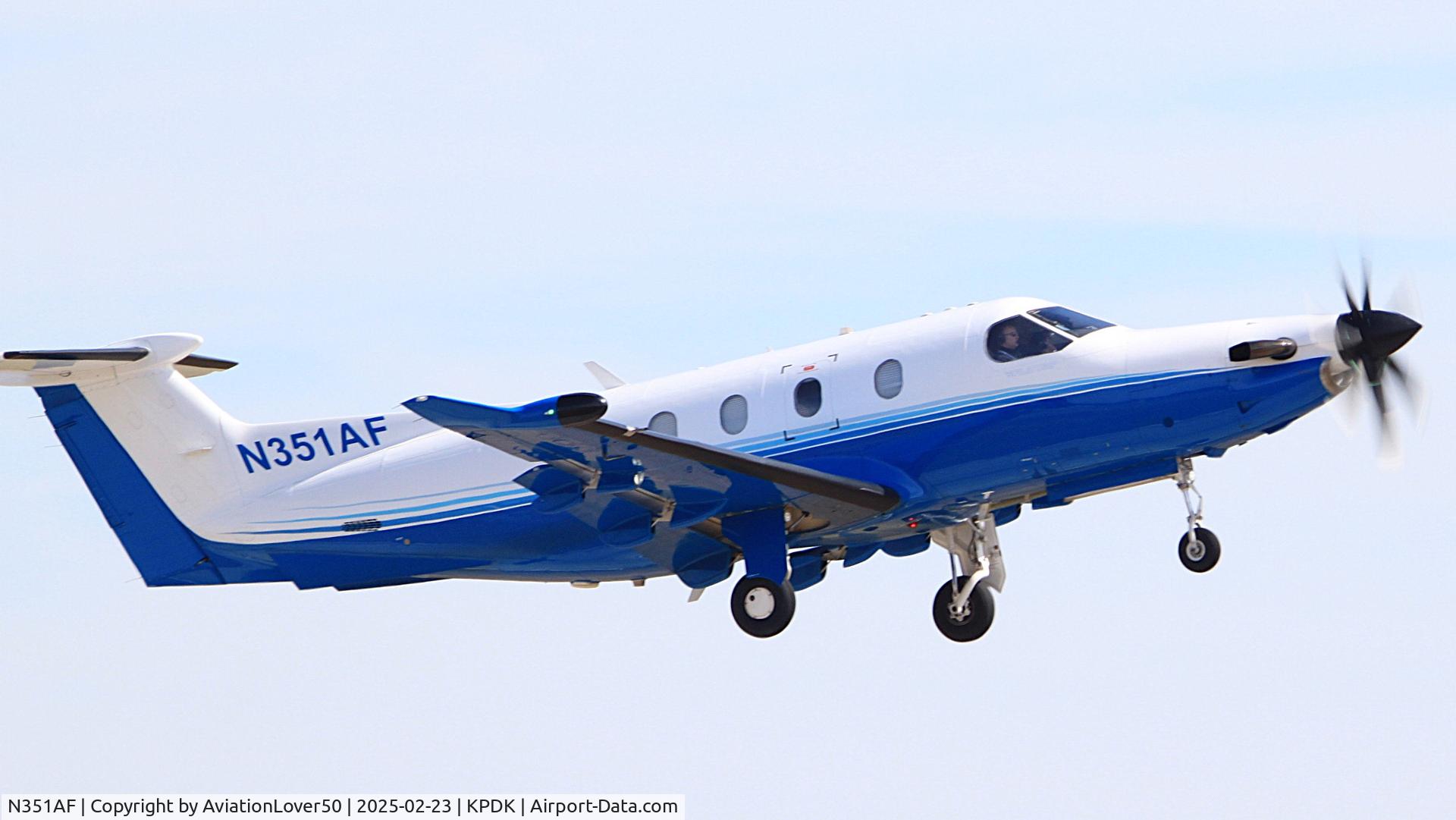 N351AF, 2012 Pilatus PC-12/47E C/N 1351, PlaneSense PC-12