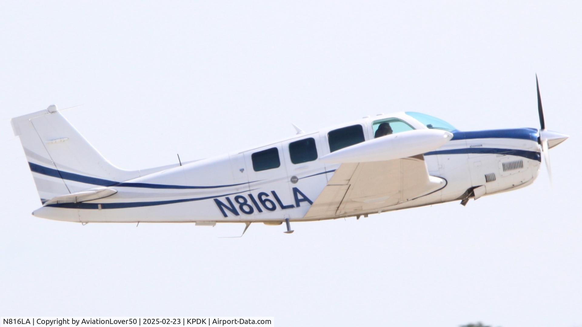 N816LA, 1994 Beech A36 Bonanza 36 C/N E-2851, A36 Bonanza