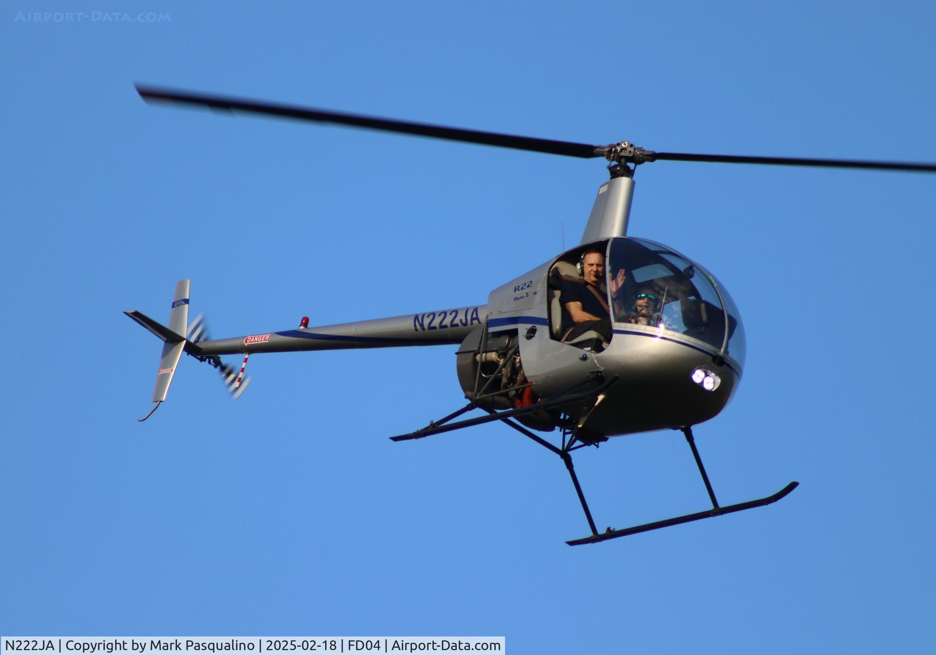 N222JA, 2000 Robinson R22 Beta C/N 3062, Robinson R22 Beta
